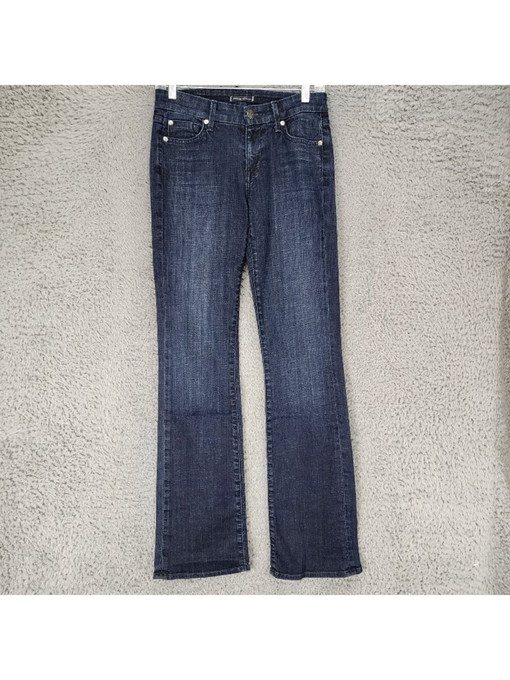Fidelity Denim Jeans Womens 25 Tall Blue Lafayette Bootcut Stretch Denim